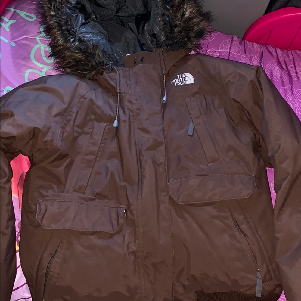 THE NORTH FACE COAT - BROWN